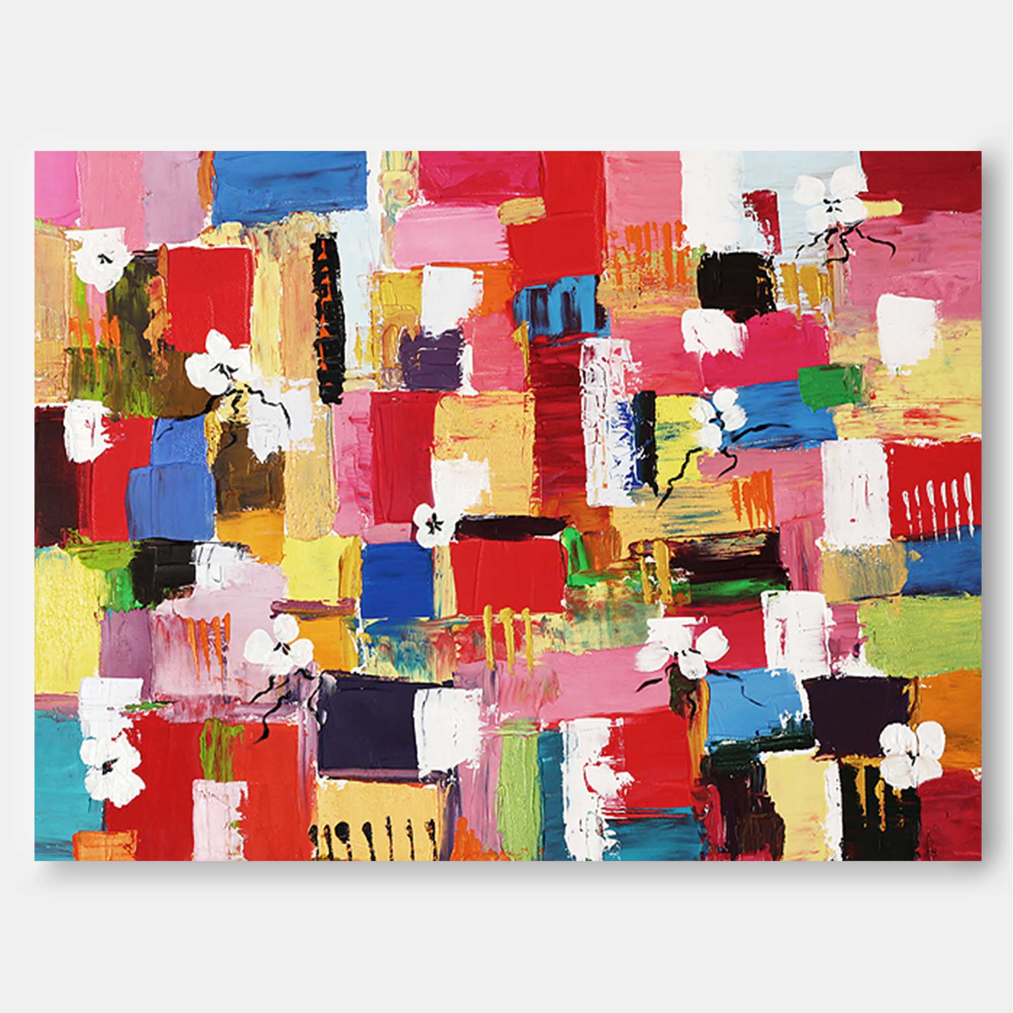 Abstract Canvas Art #AB255