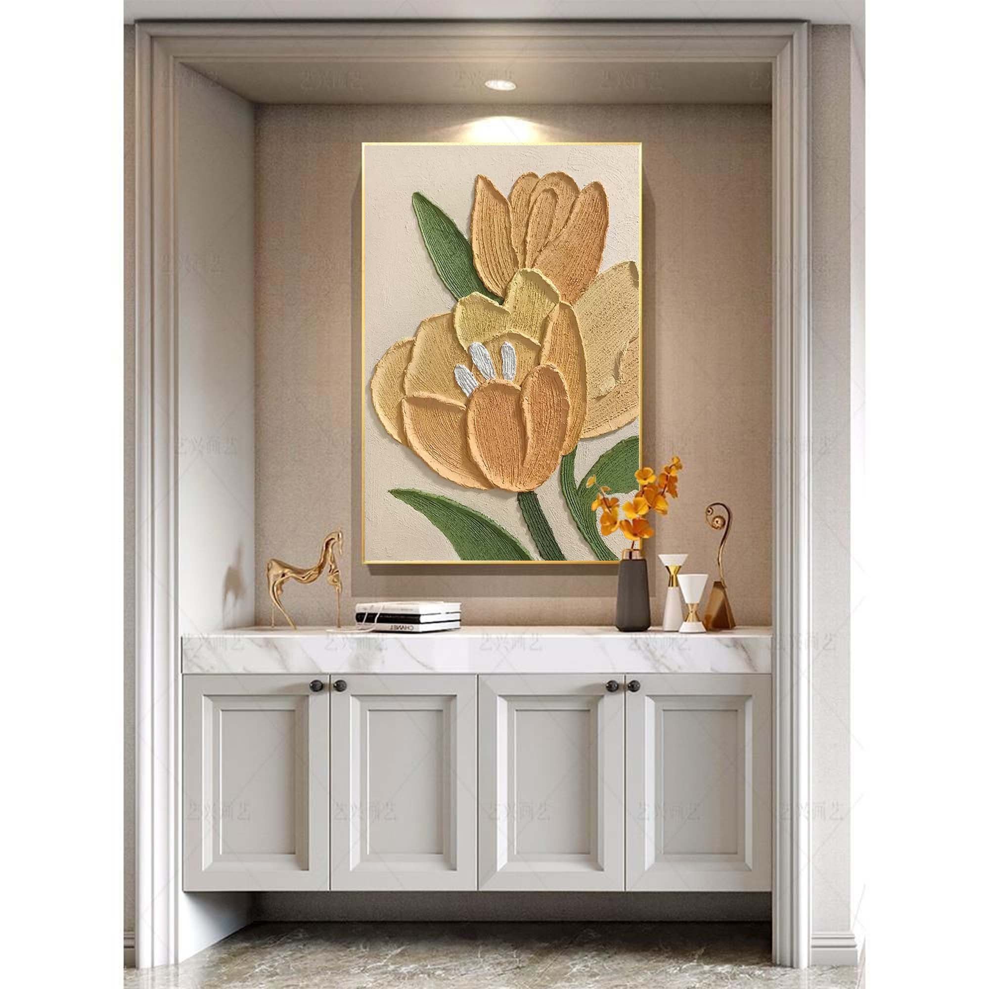 Flower Canvas Art #FL009