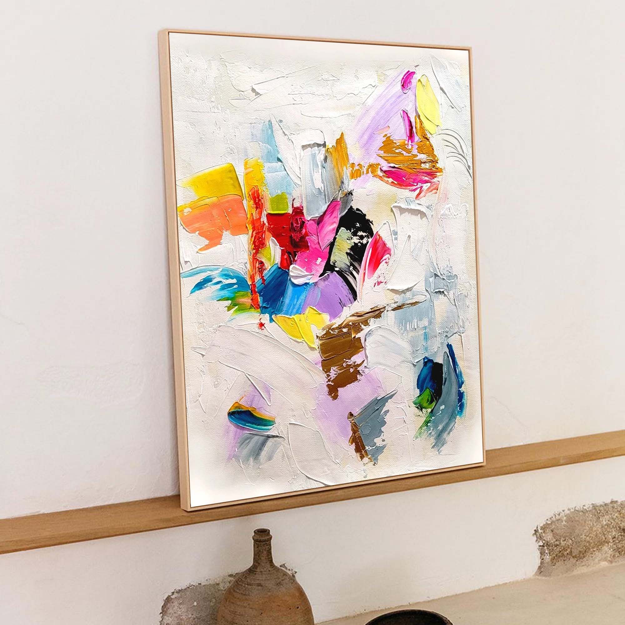 Abstract Canvas Art #AB070