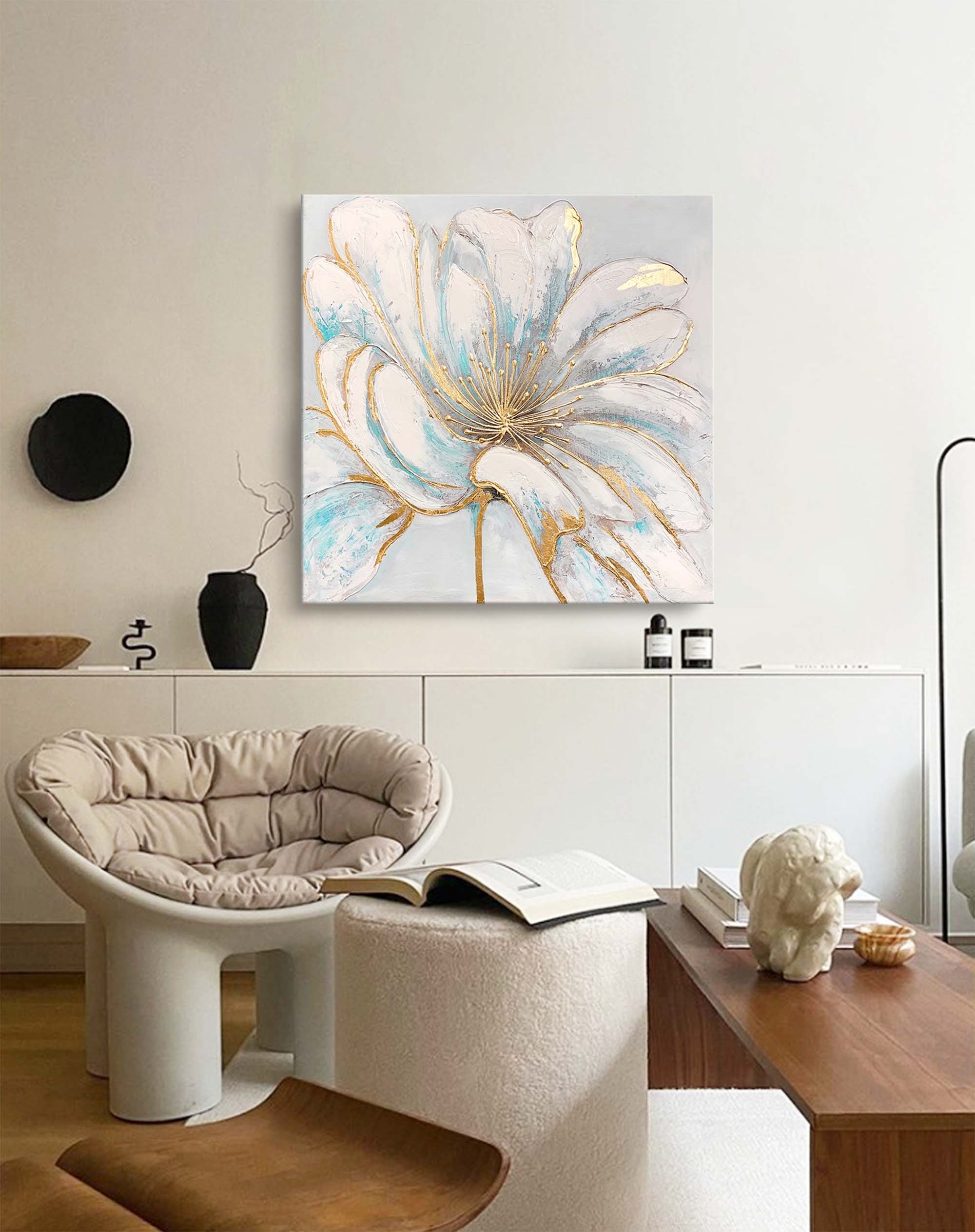 Flower Canvas Art #FL017