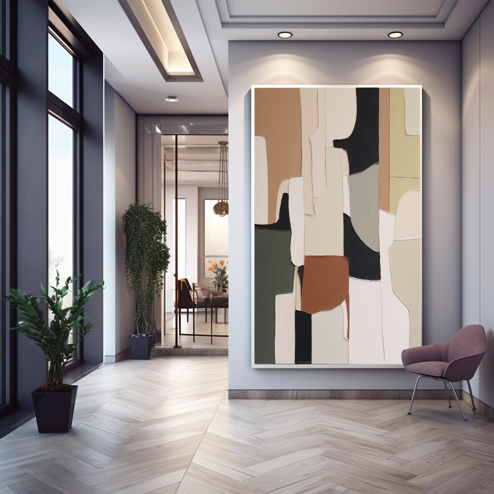 Abstract Canvas Art #AB345