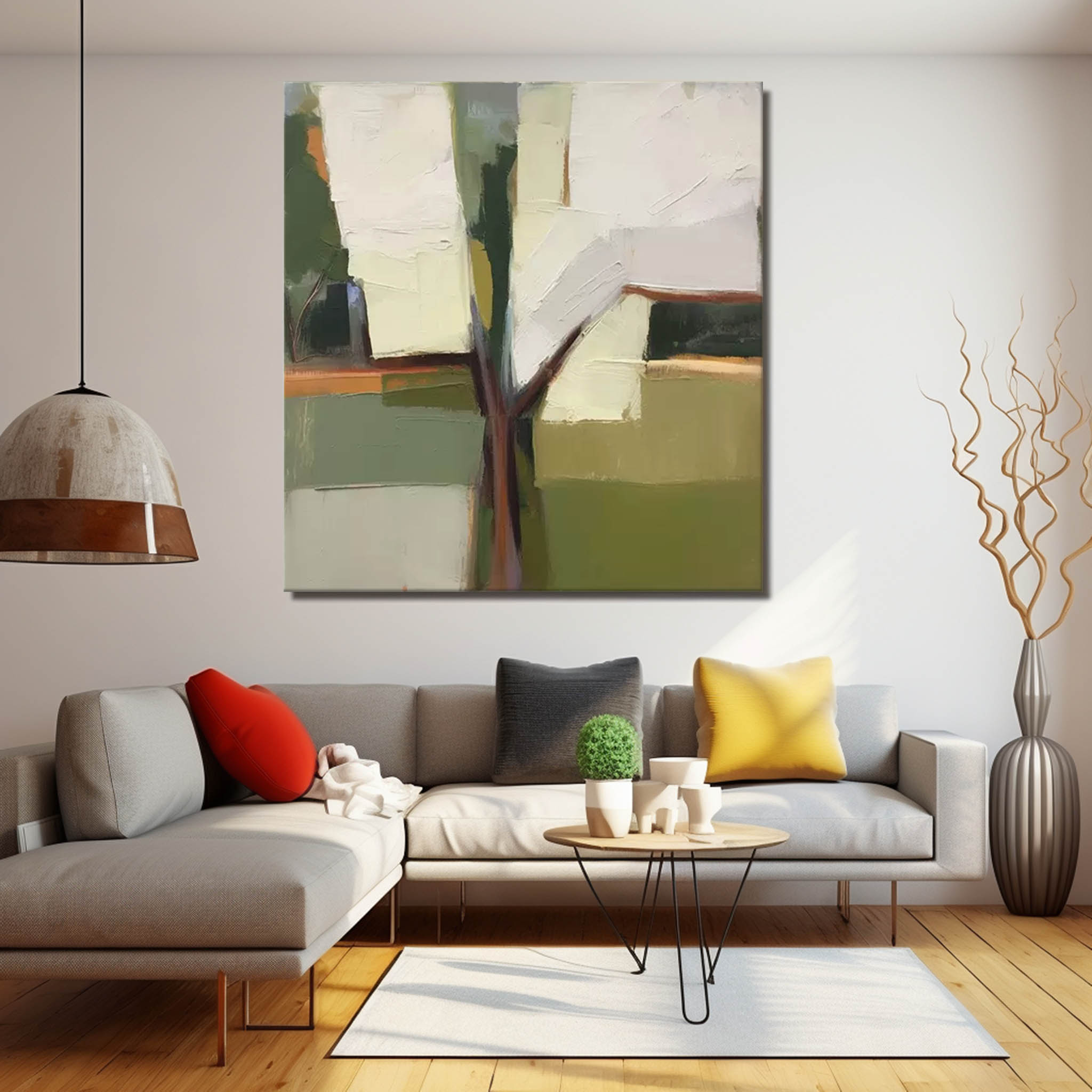 Abstract Canvas Art #AB298