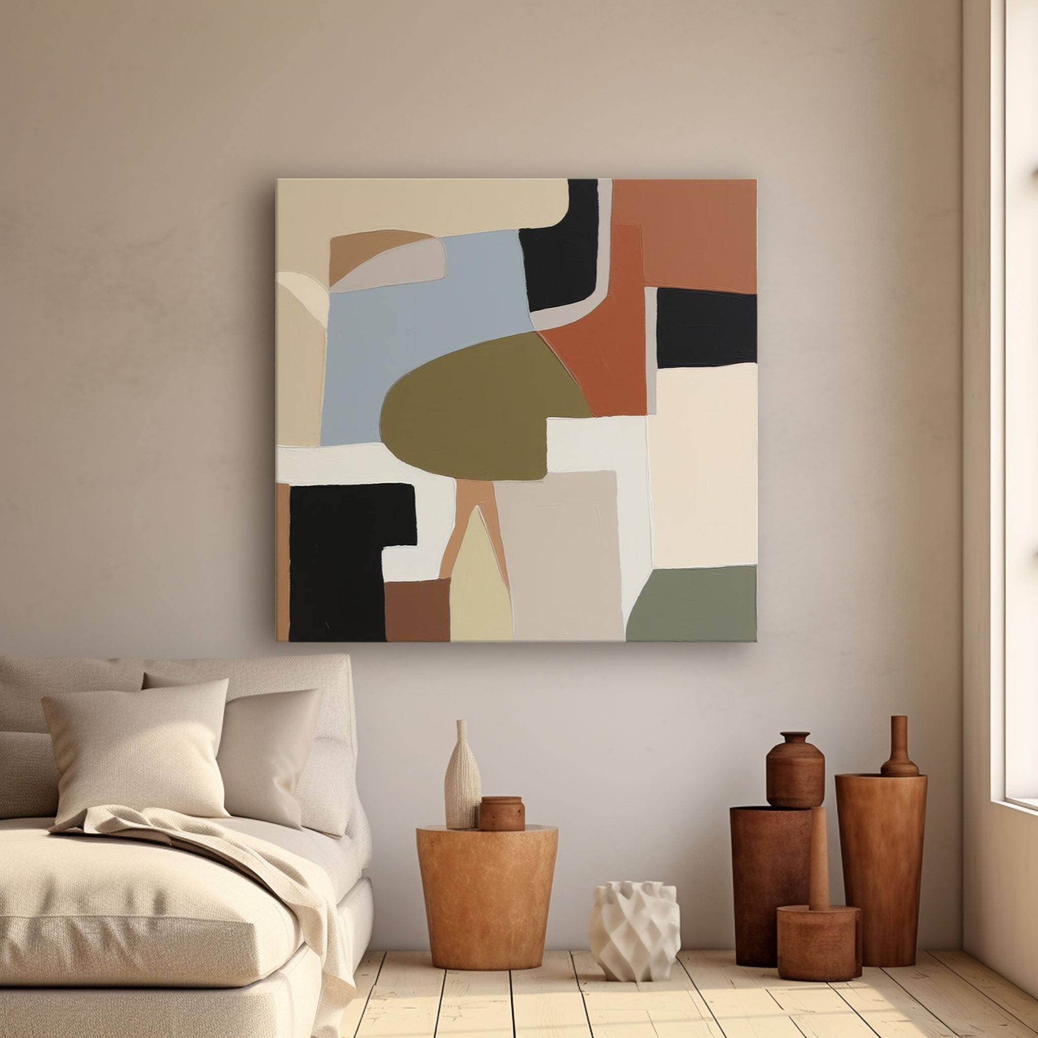 Abstract Canvas Art #AB337
