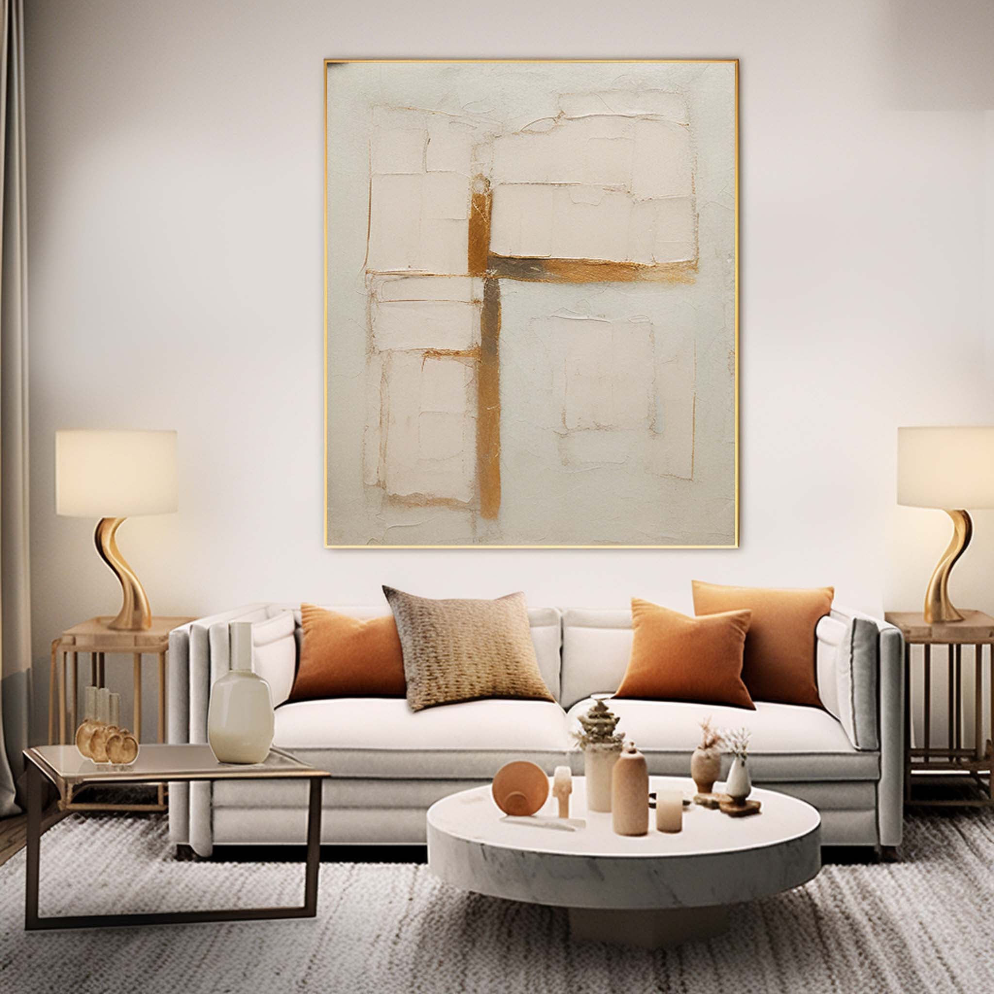 Abstract Canvas Art #AB364