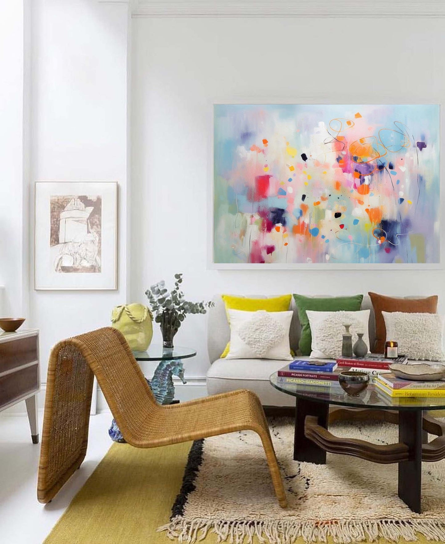 Joyful Celebration - Uplifting Original Abstract Painting