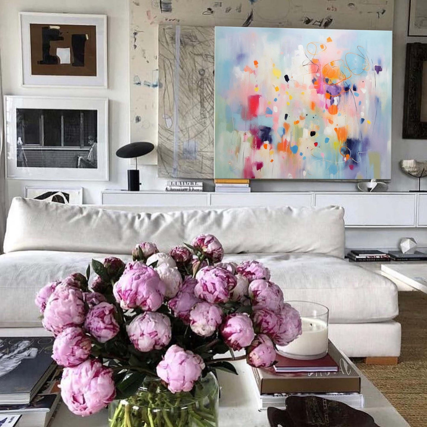 Joyful Celebration - Uplifting Original Abstract Painting