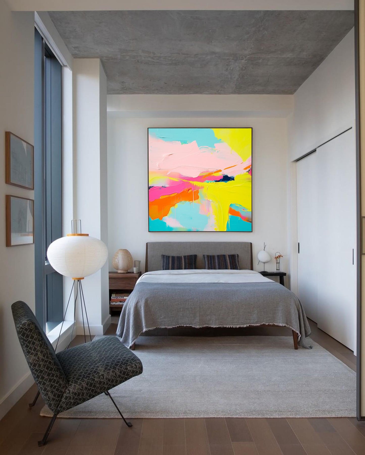 Summer Joy - Happy and Bright Abstract Colorful Painting