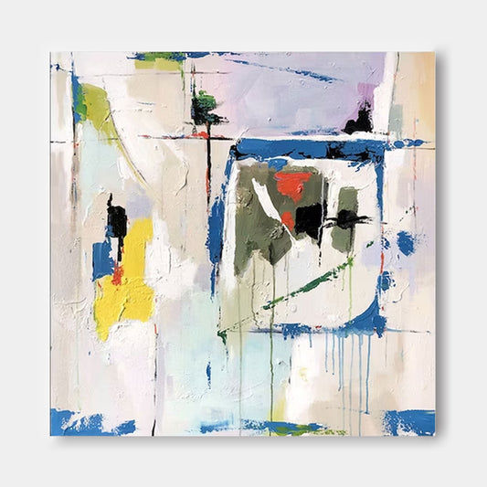 Structural Balance - Modern Painting Wall Art Abstract Canvas