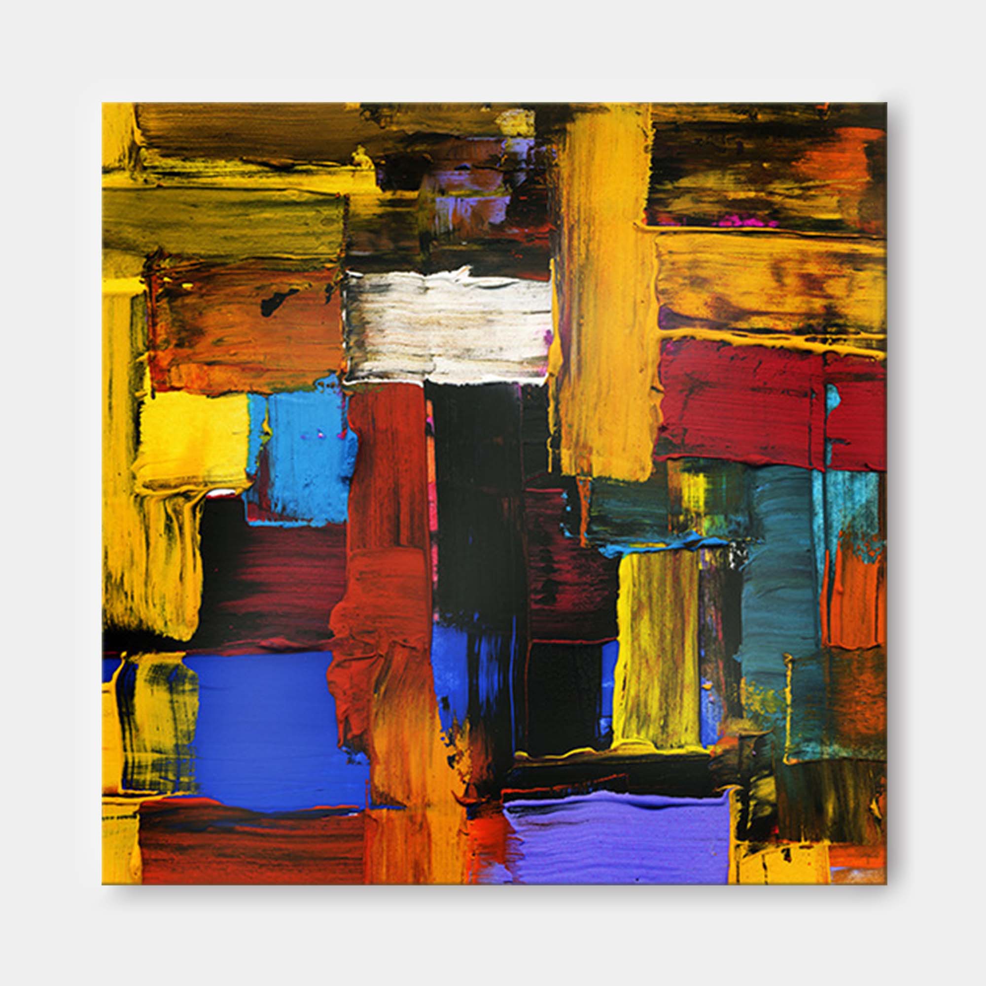 Abstract Canvas Art #AB014
