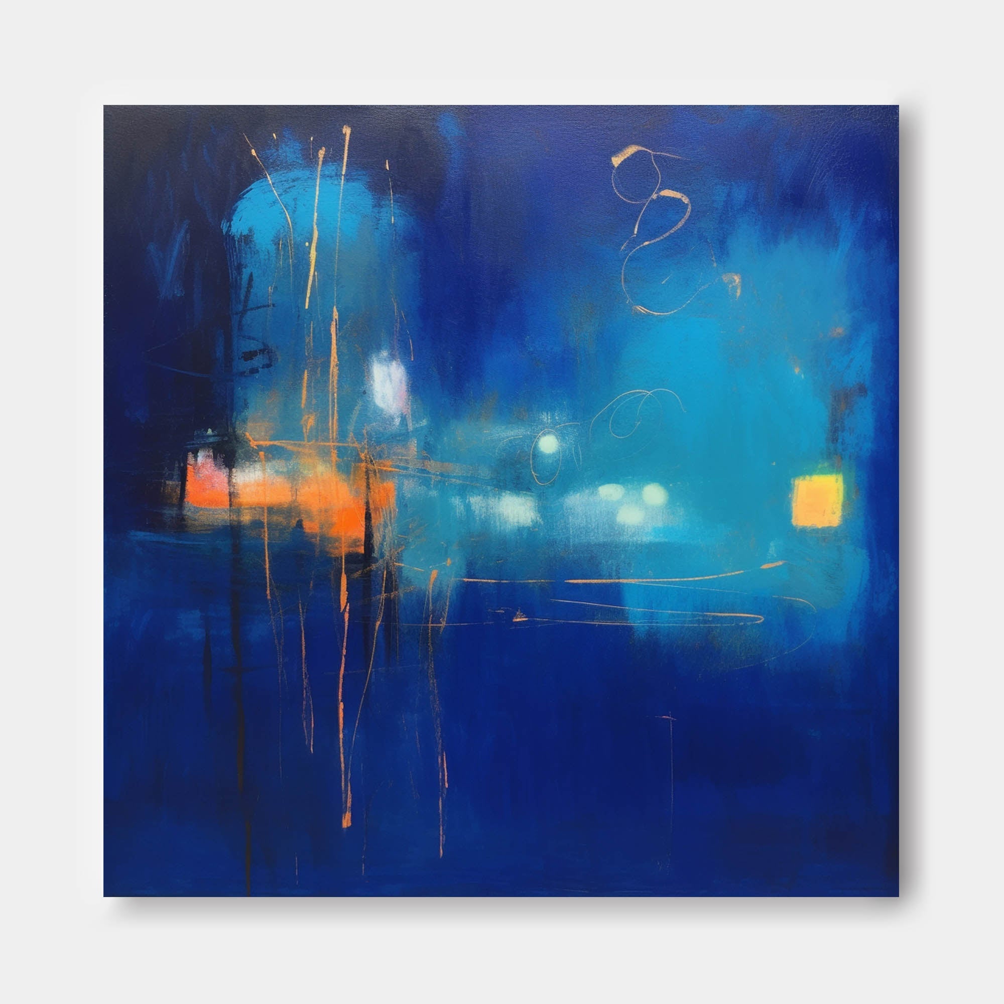 Abstract Canvas Art #AB209