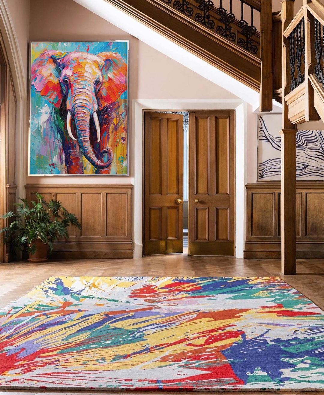 Animal Canvas Art #AN029