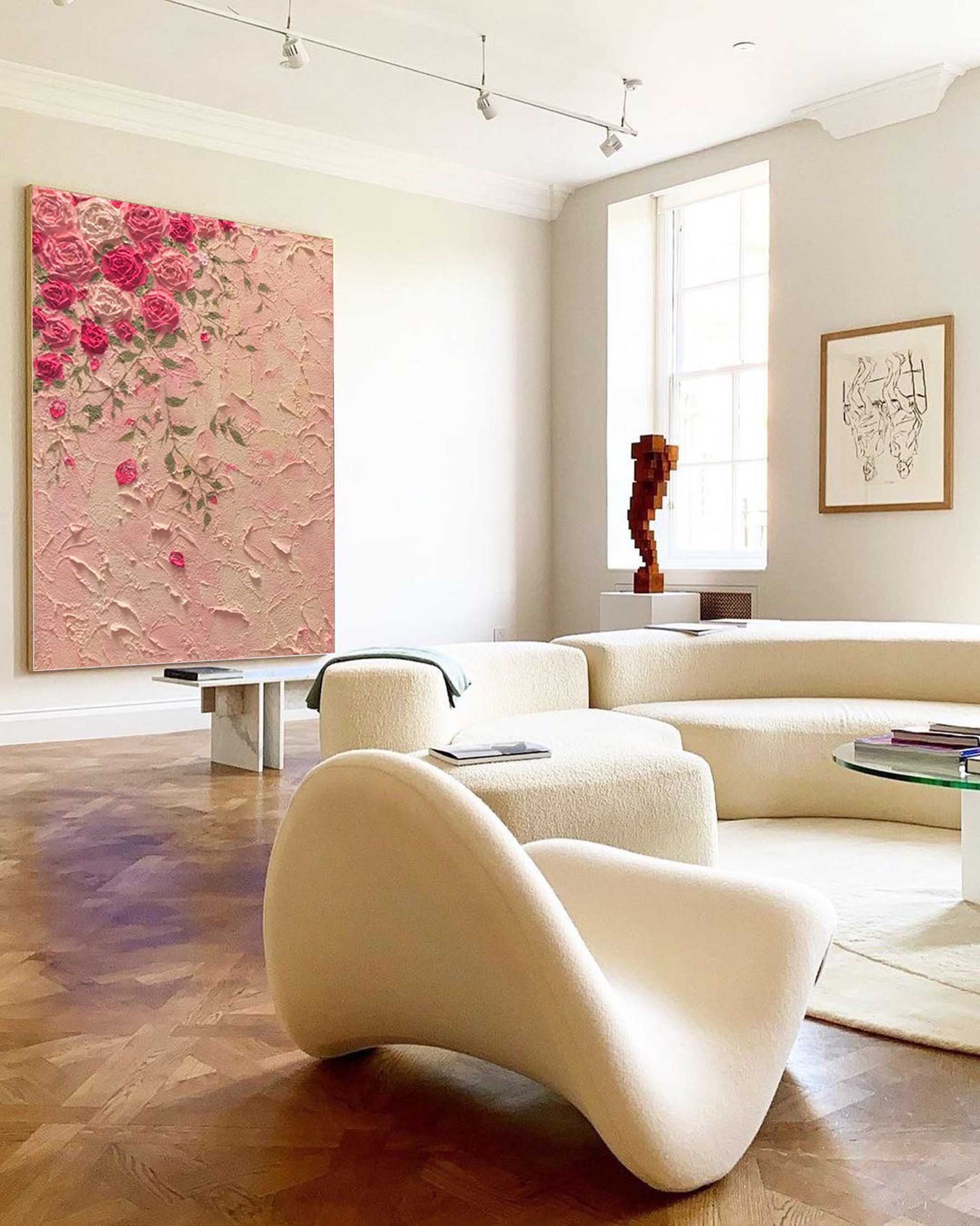 Flower Canvas Art #FL003
