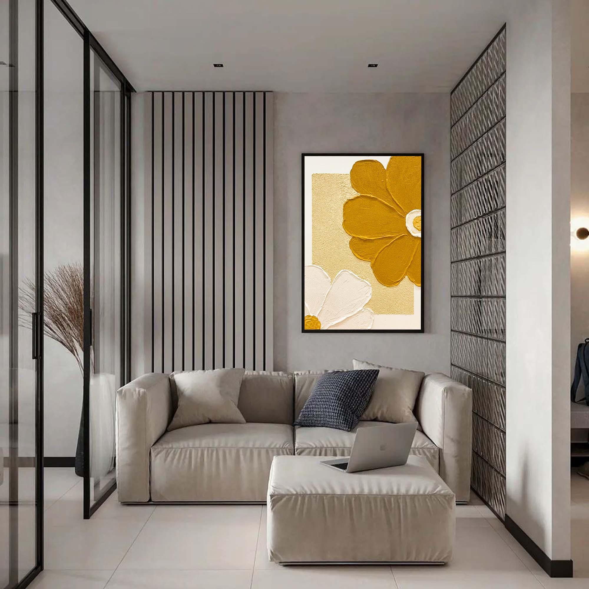 Flower Canvas Art #FL004