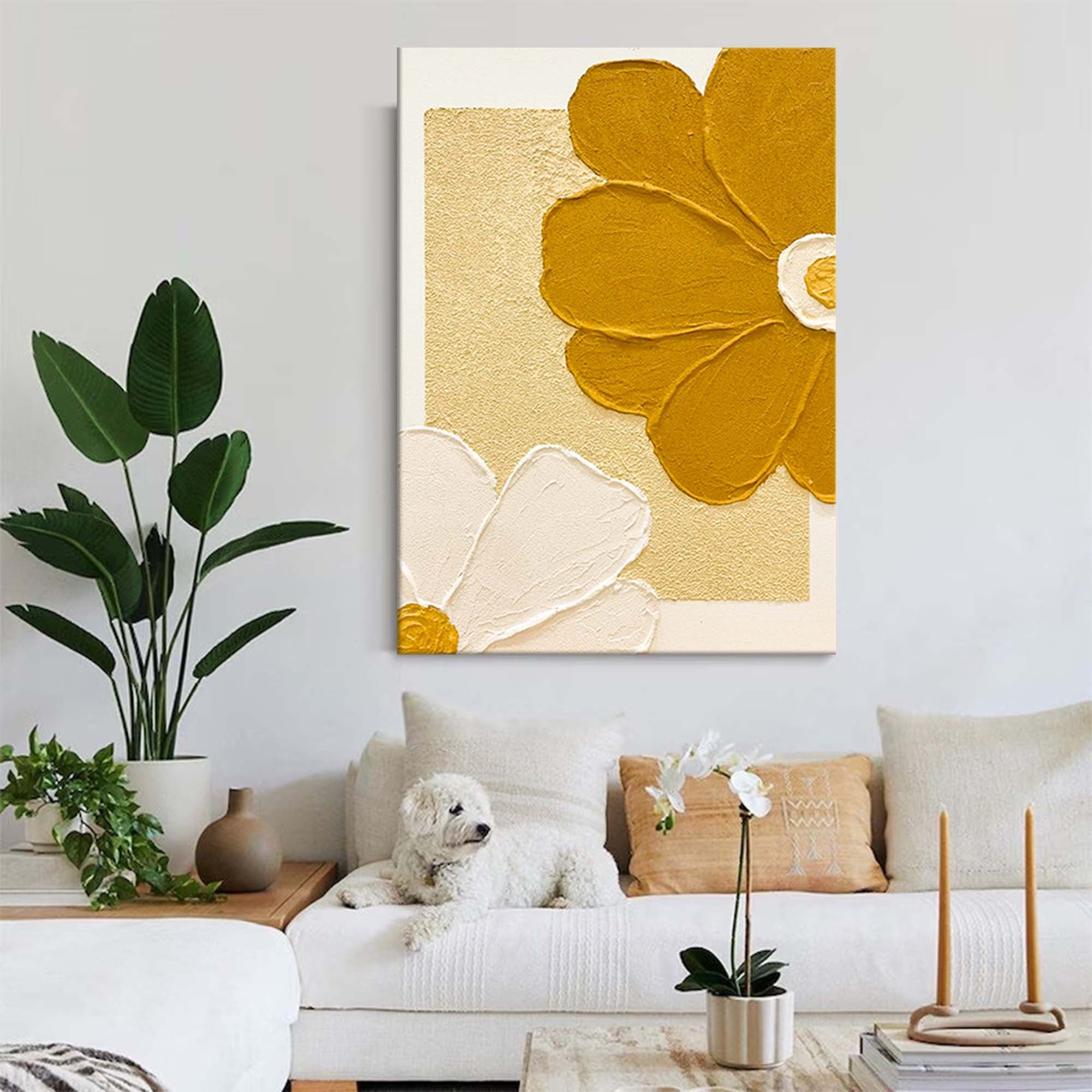 Flower Canvas Art #FL004