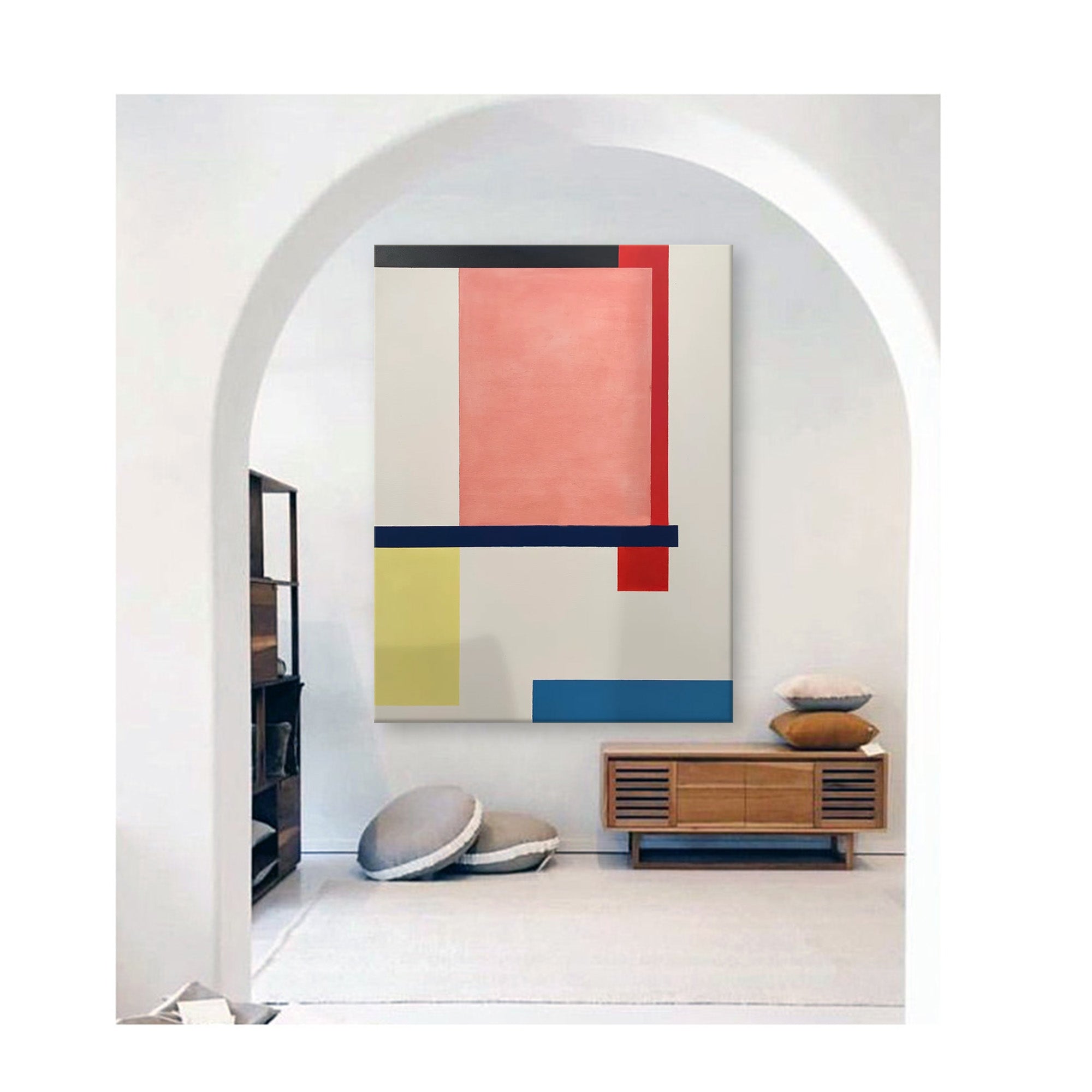 Geometric Canvas Art #GE003