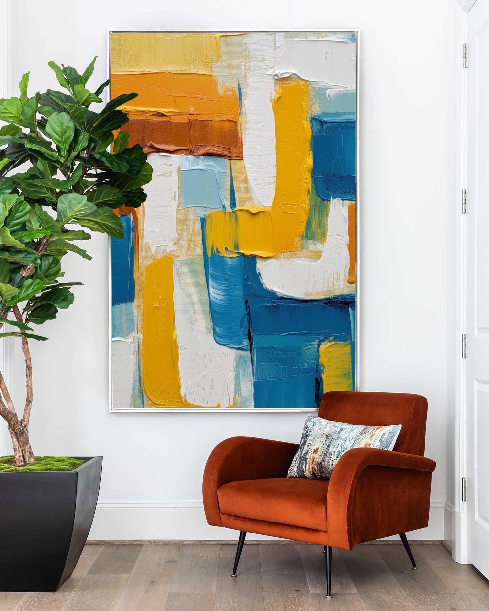 Abstract Canvas Art #AB171