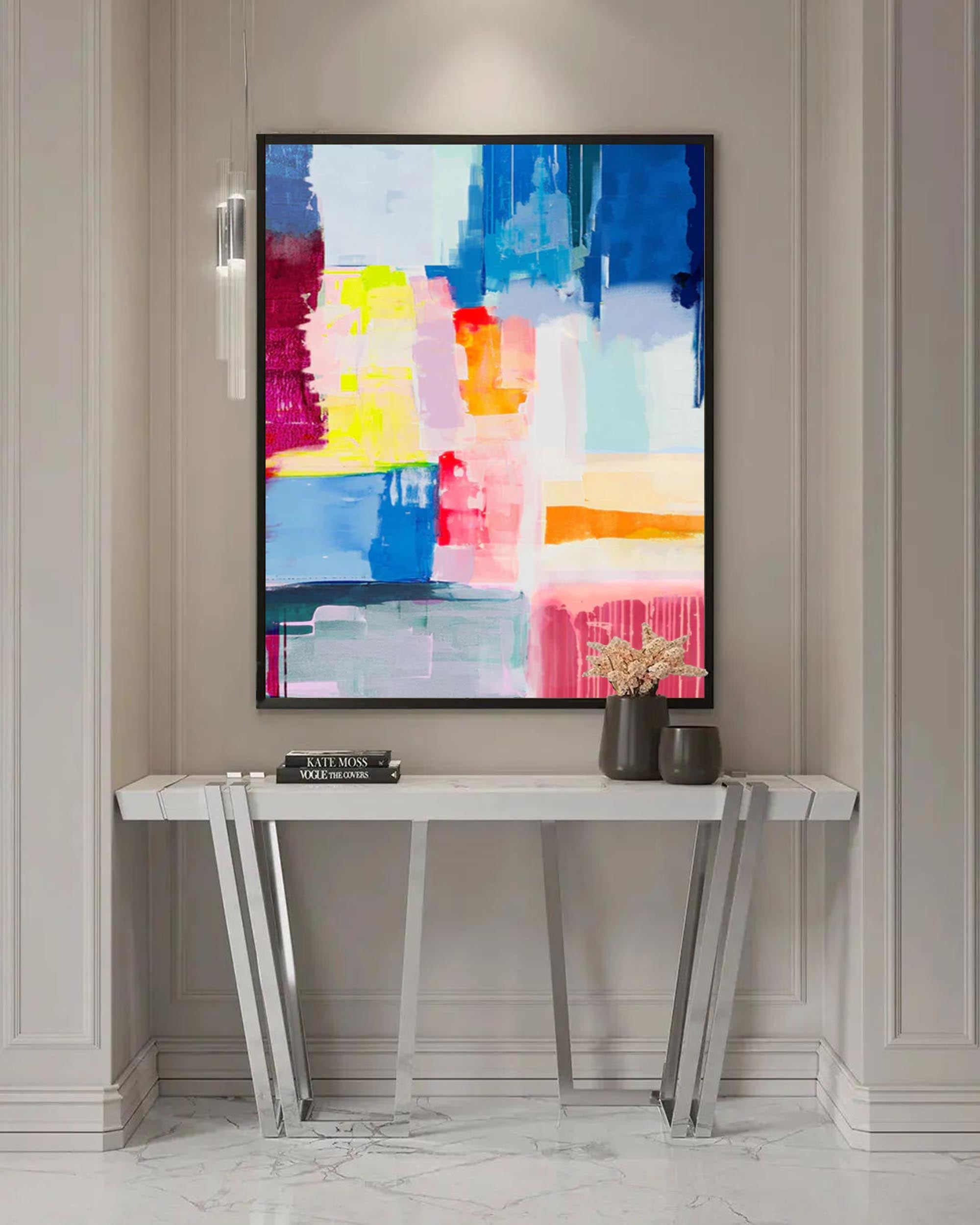 Abstract Canvas Art #AB003